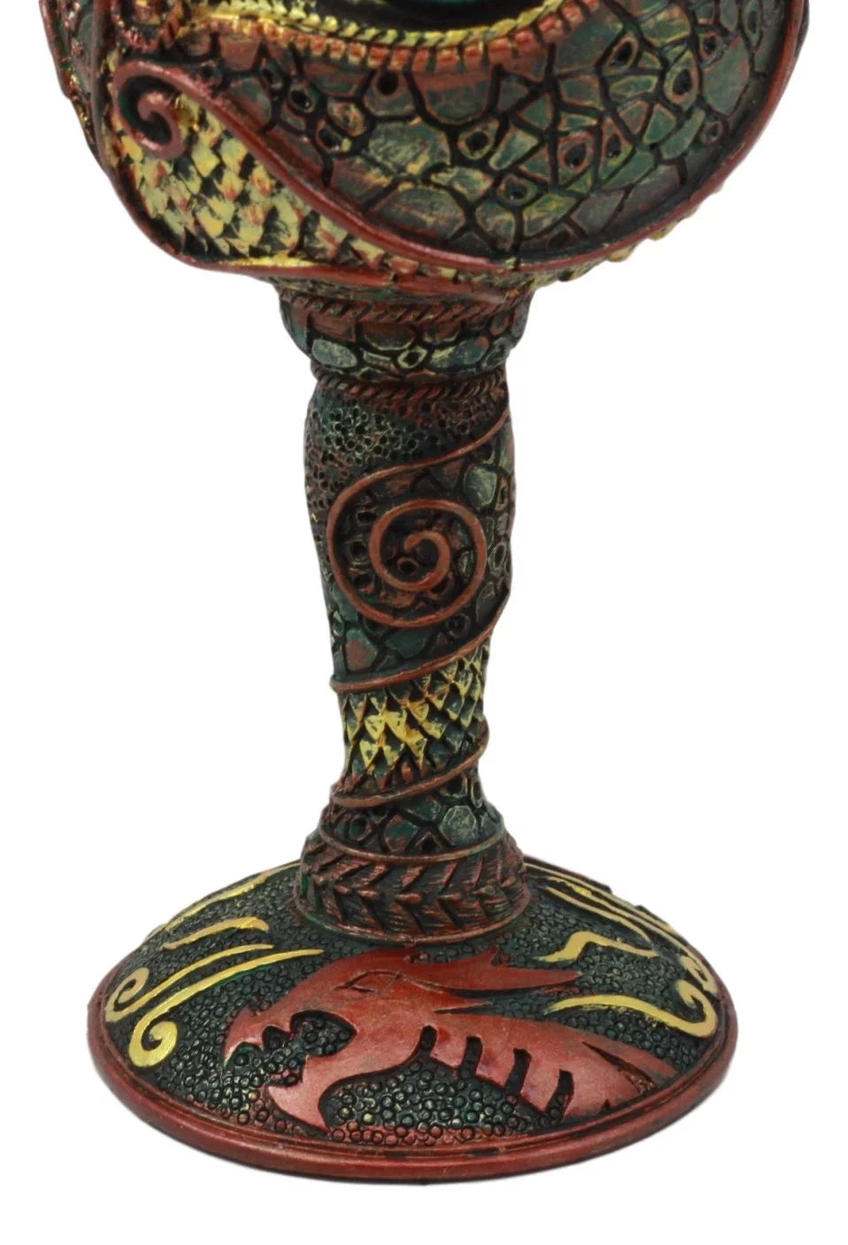 Resin Wine Goblet Chalice with Stainless Steel Liner 7oz Capacity P11524