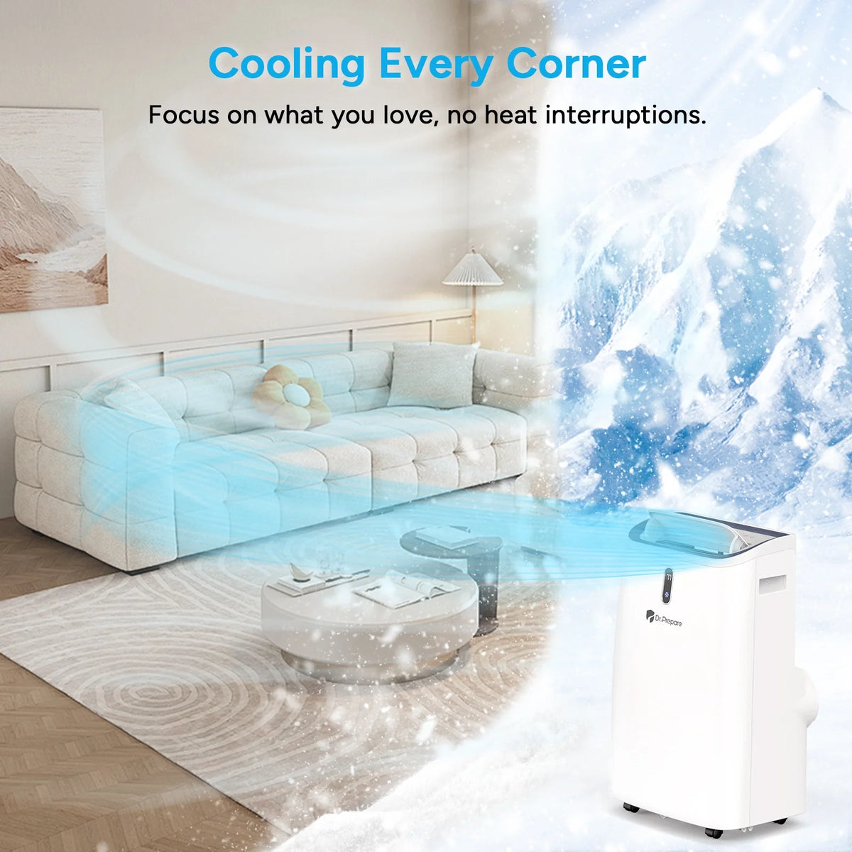 14000 BTU Smart WiFi Portable Air Conditioner A30592