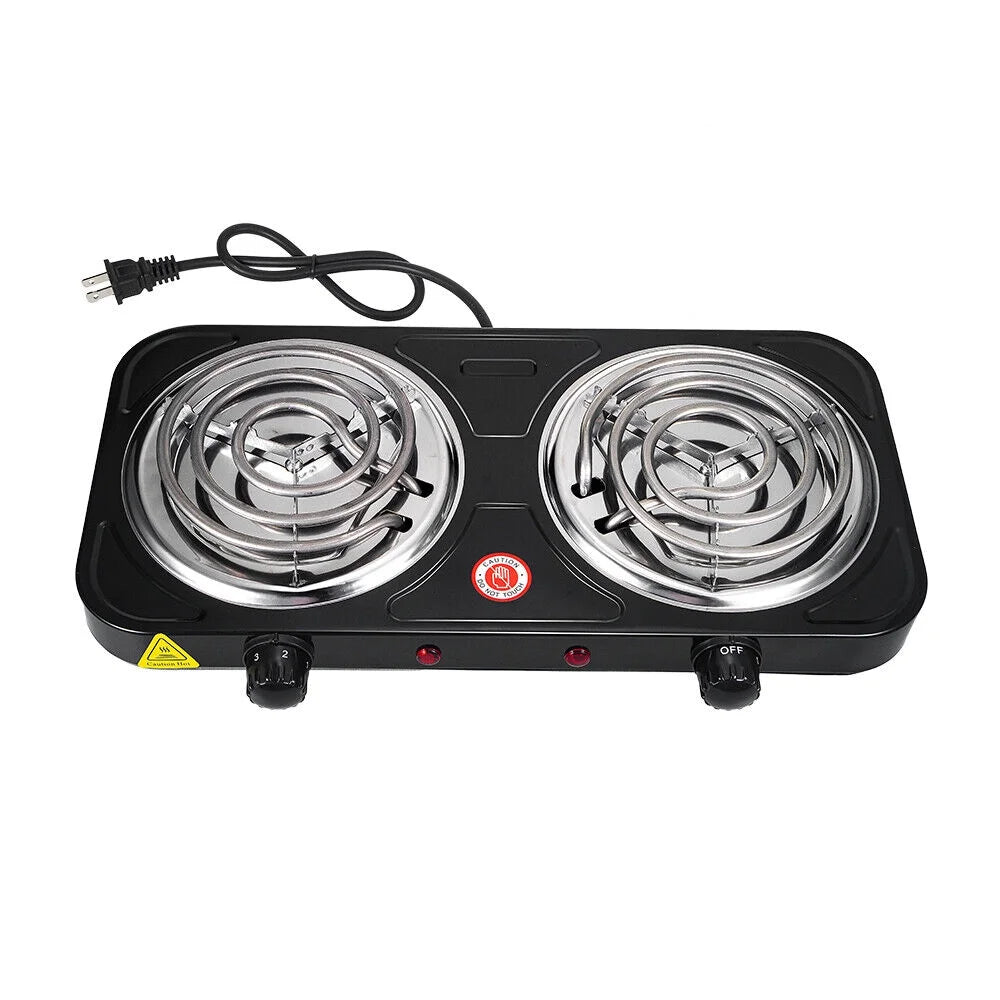 Double-burner Electric Hot Plate 220v 2000W J806