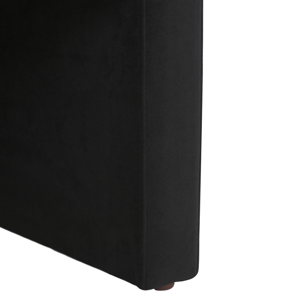 Black Velvet Accent Chairs T939374