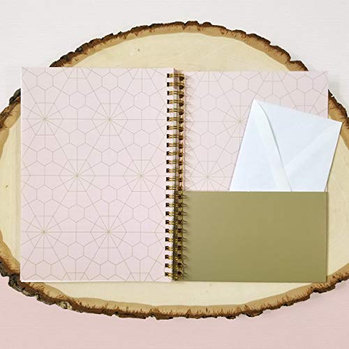Blue Gold Geometrics Undated To Do List Notebook T899839