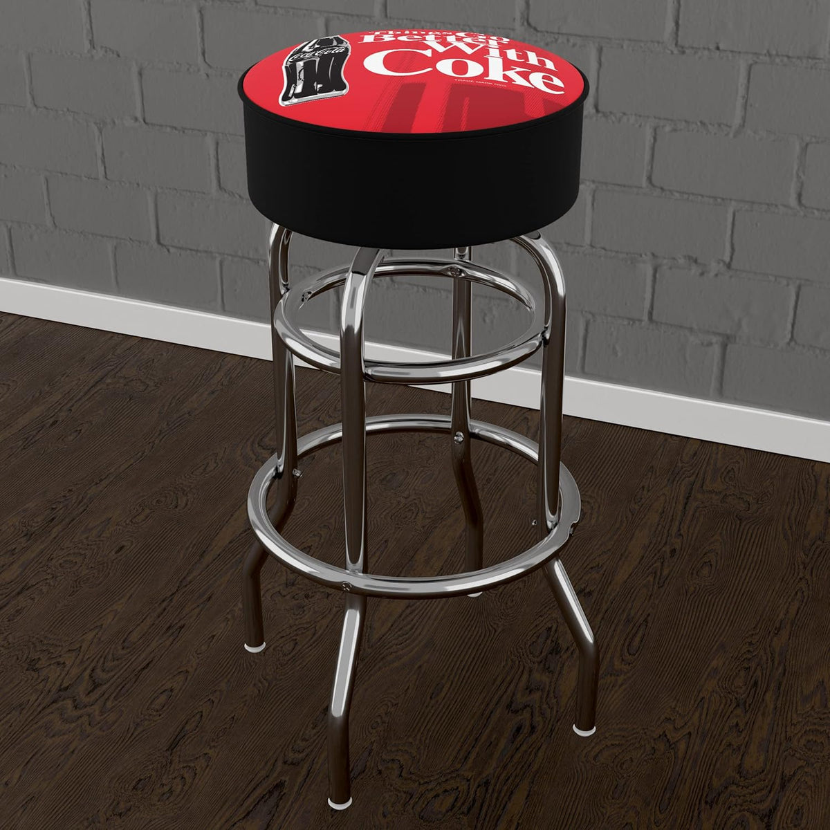 Foam Padded Seat Swivel Bar Stool E850