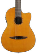 NTX3 Cutaway Acoustic-Electric Nylon-String Classical Guitar With Reinforced Carrying Bag Natural B906