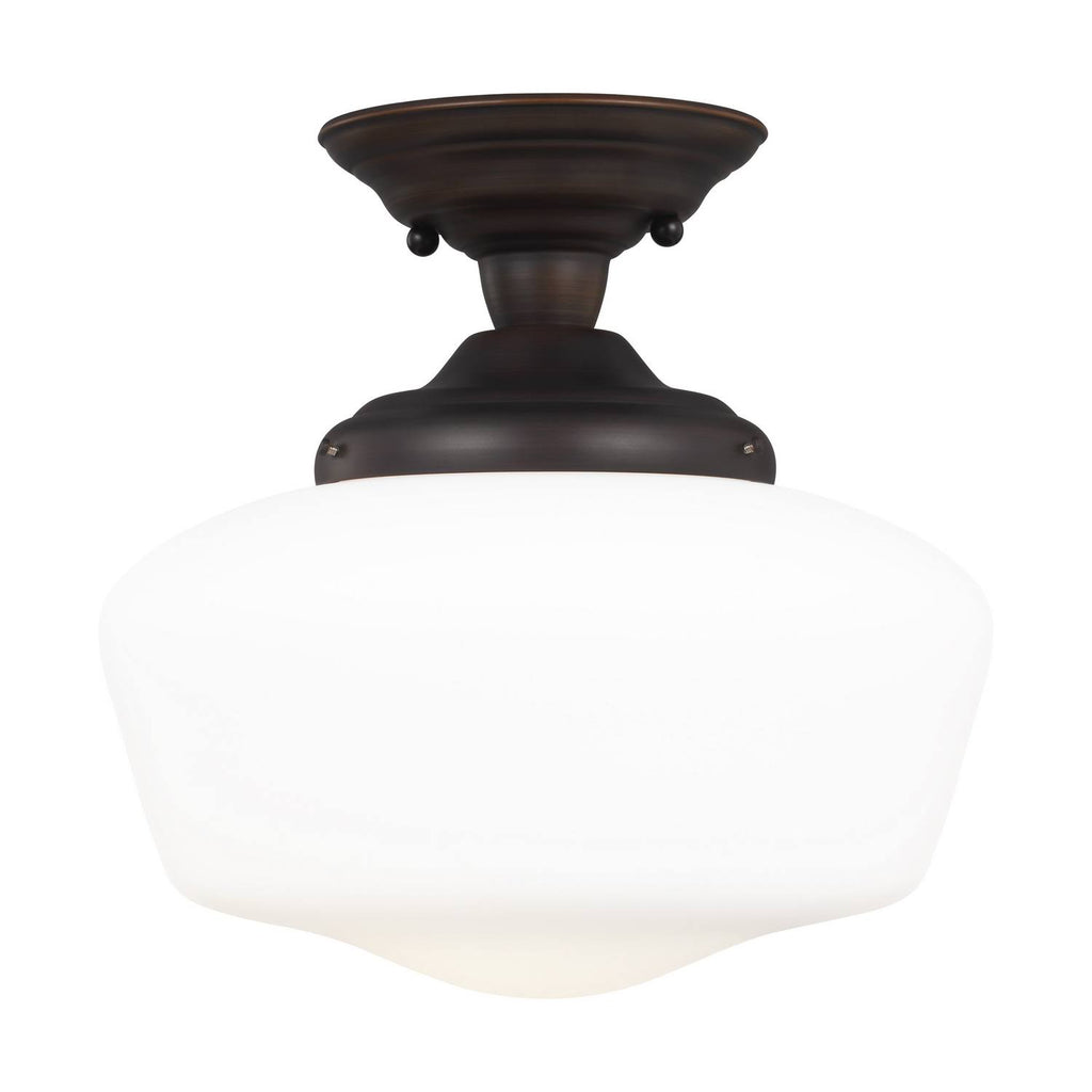 1 Light Semi-Flush Mount Z752