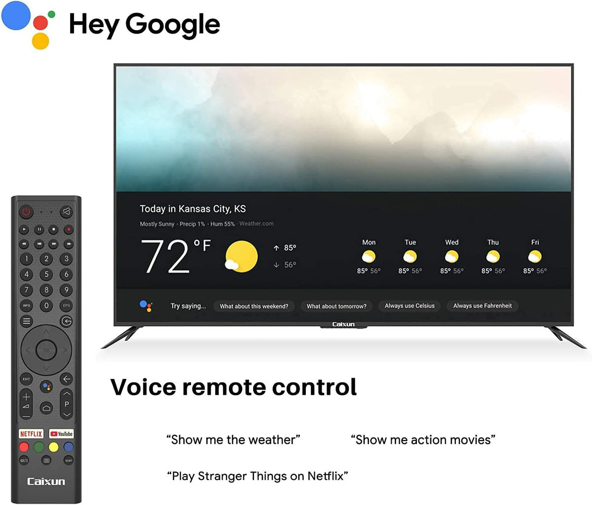 75 inch 4K UHD HDR Smart Android TV E666