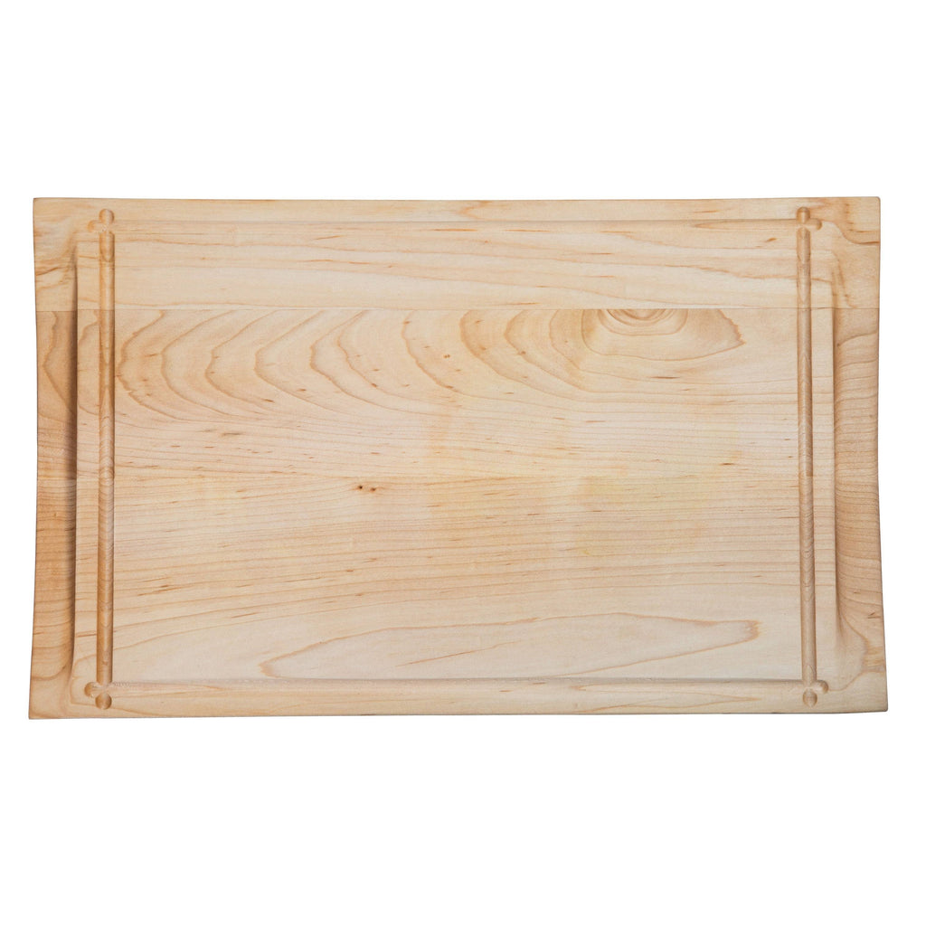 Maple Rectangle Reversible Carving Board 18 x 11 x 1.25 Inches Q8359