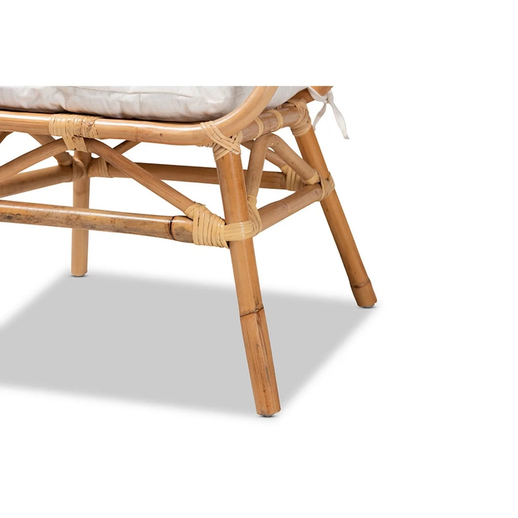 Natural Brown Rattan Dining Chair M34841