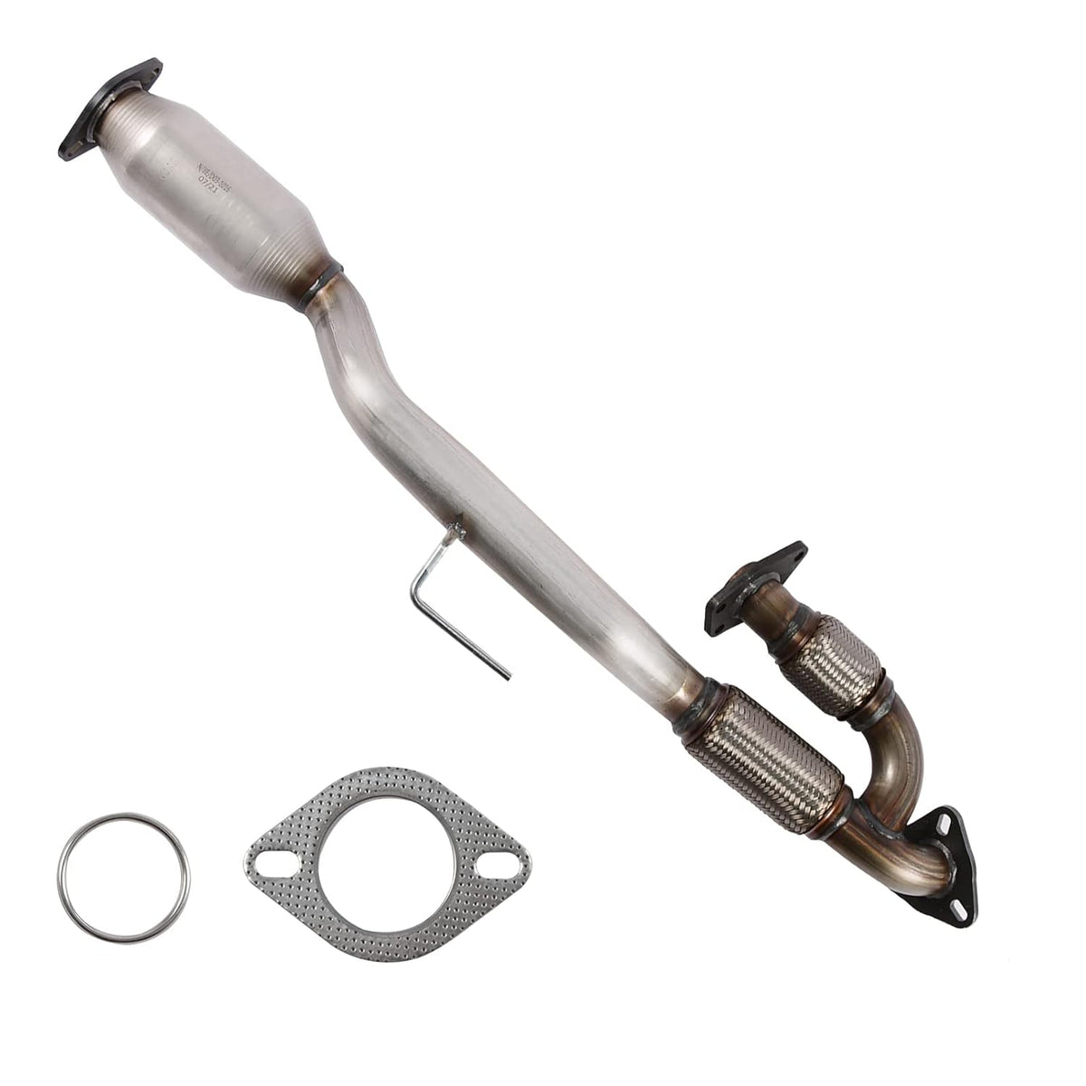 Catalytic Converter with Gasket Exhaust Flex Y-Pipe High Flow Series Direct-Fit R307