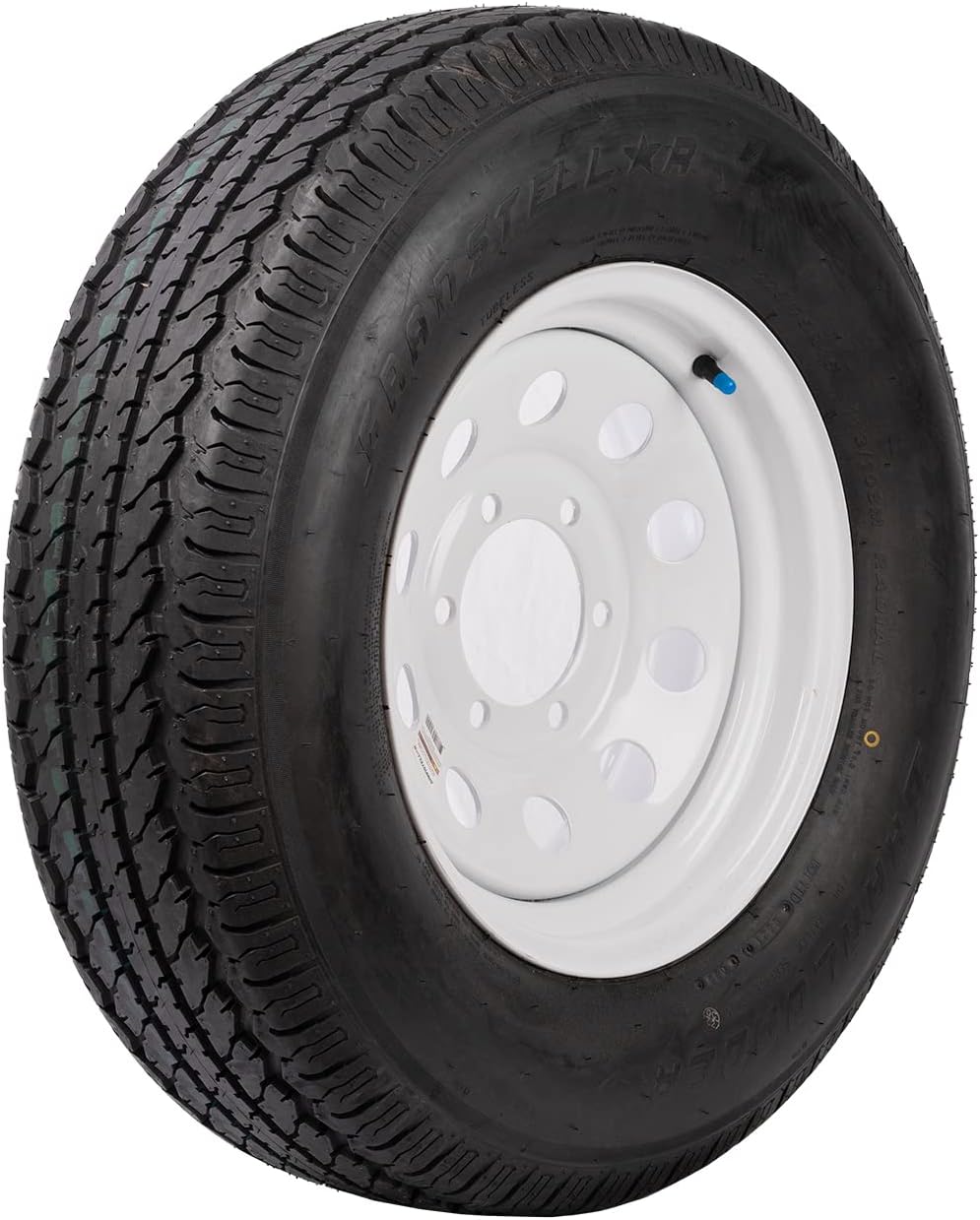 ST225/75R15 White Trailer Tire (2) V670096