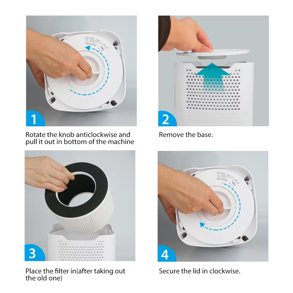 Air Purifier with True HEPA Filter B45603
