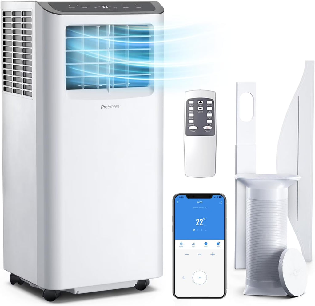 4 in 1 Portable Air Conditioning Unit with Fan, Dehumidifier, Window Venting Kit K679661