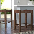 Sienna Brown Counter Stool S64655