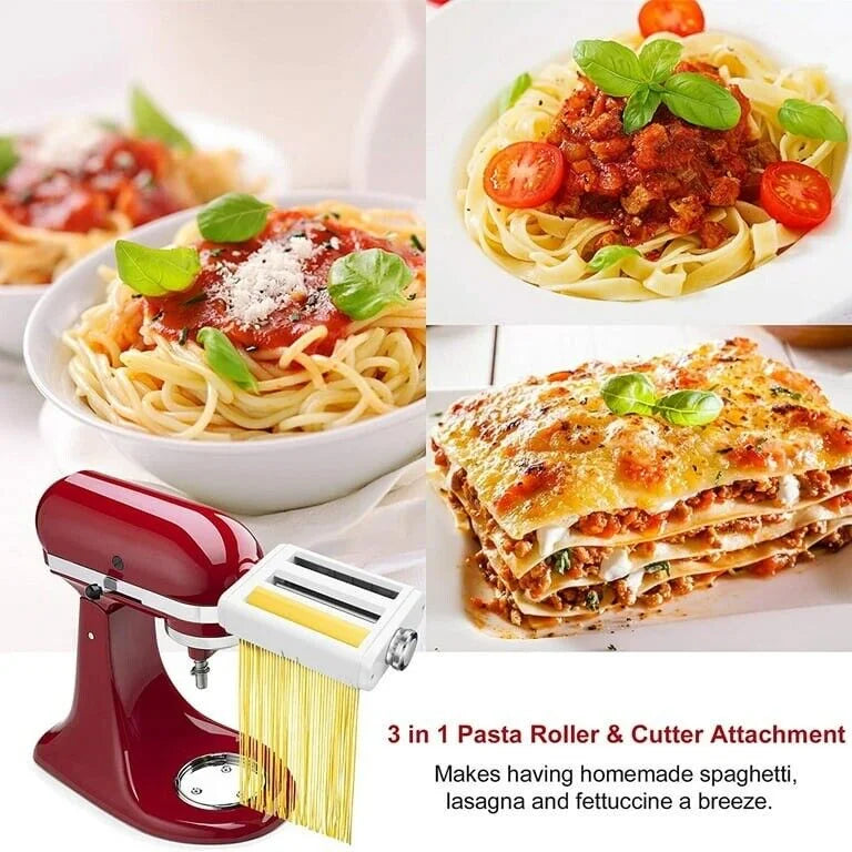 Pasta Maker Attachment for KitchenAid Stand Mixers 3 in 1 Set F56551
