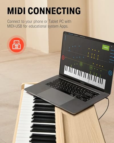 88 Key Weighted Digital Piano with Three Pedal P63890