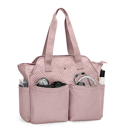 Black Nurse Bag with Laptop Compartment P873