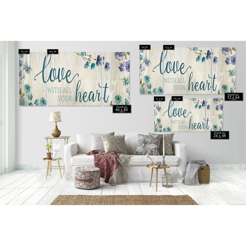 Oversized Canvas Multi Piece Art W1819