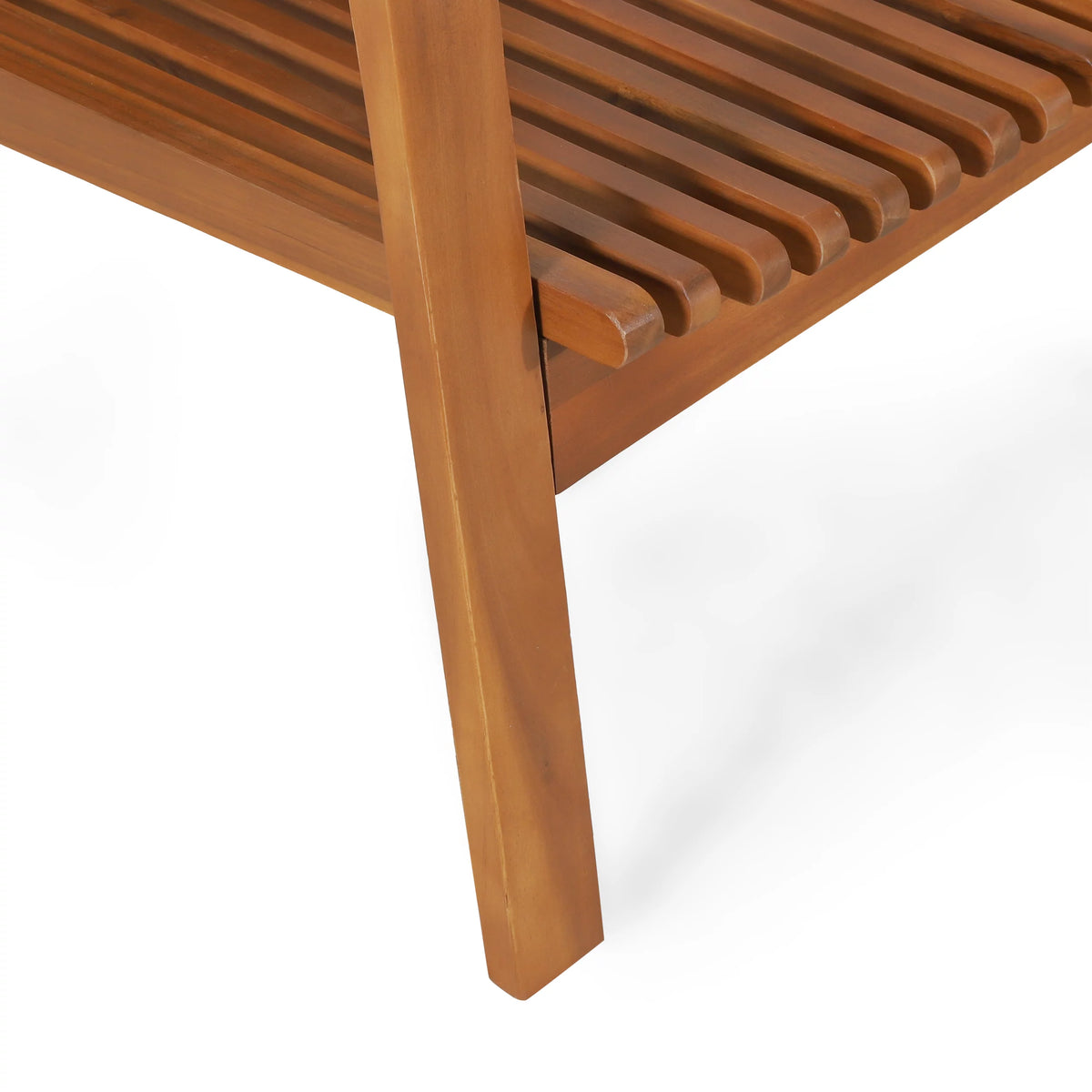 Acacia Wood Club Chairs, Set of 2 J583554
