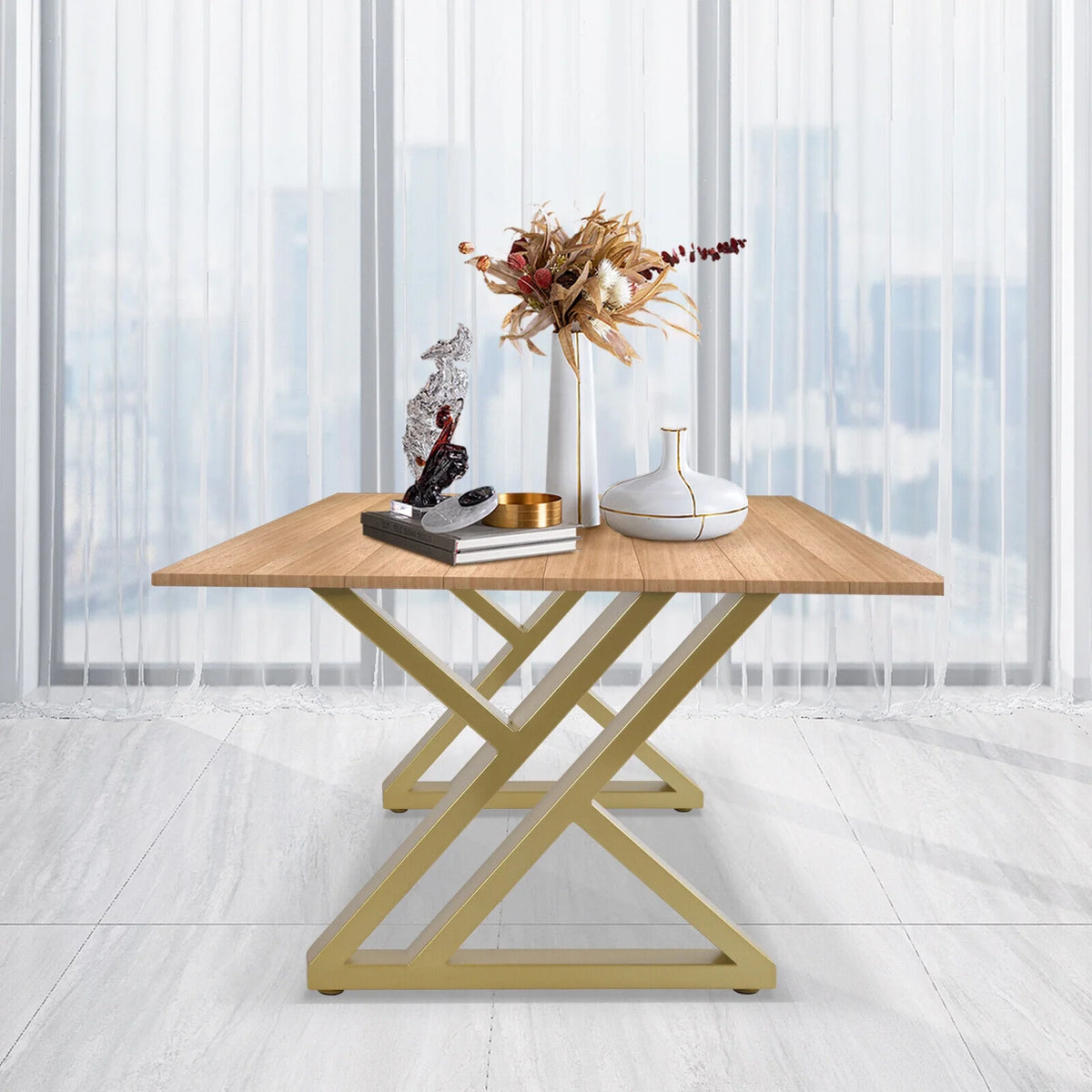 16" Metal Table Legs Set of 2 N145315