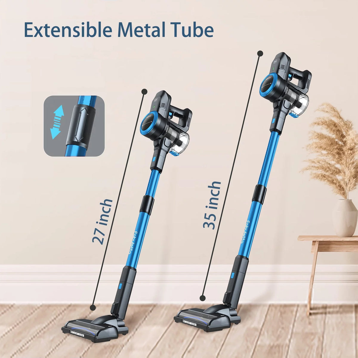Blue Cordless Stick Vacuum B636