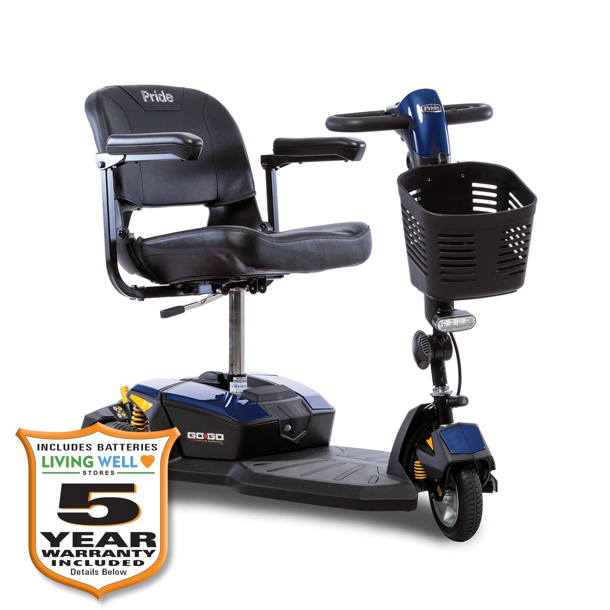 3-Wheel Scooter with CTS Suspension N1537