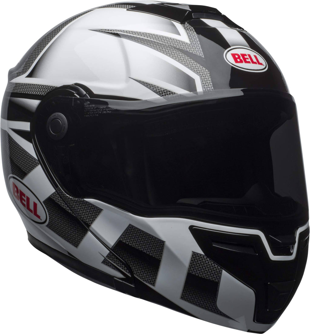 Gloss White/Black Modular Helmet F185