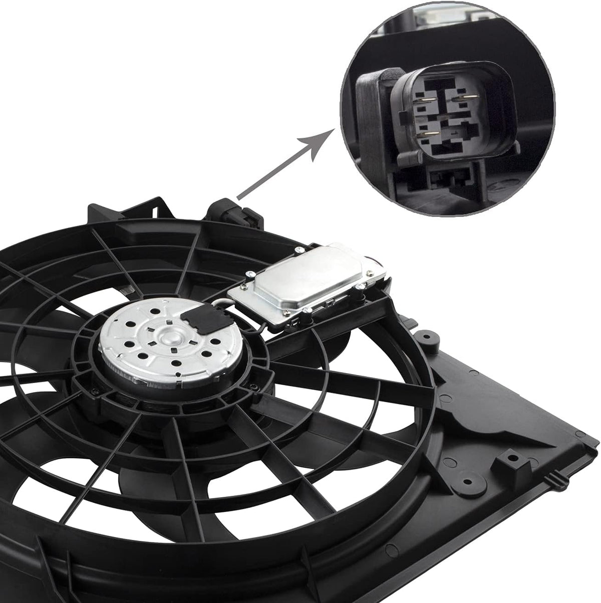 Radiator Cooling Fan Assembly S40466