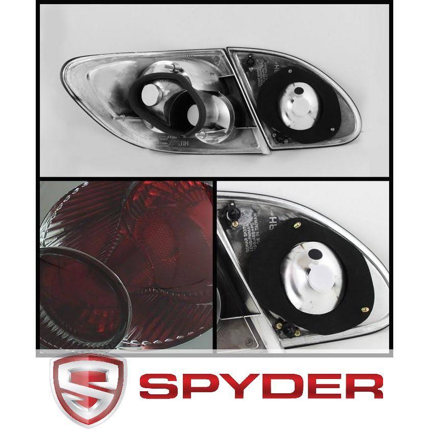 Smoke Euro Style Tail Lights for Toyota Corolla 03-08 M420826