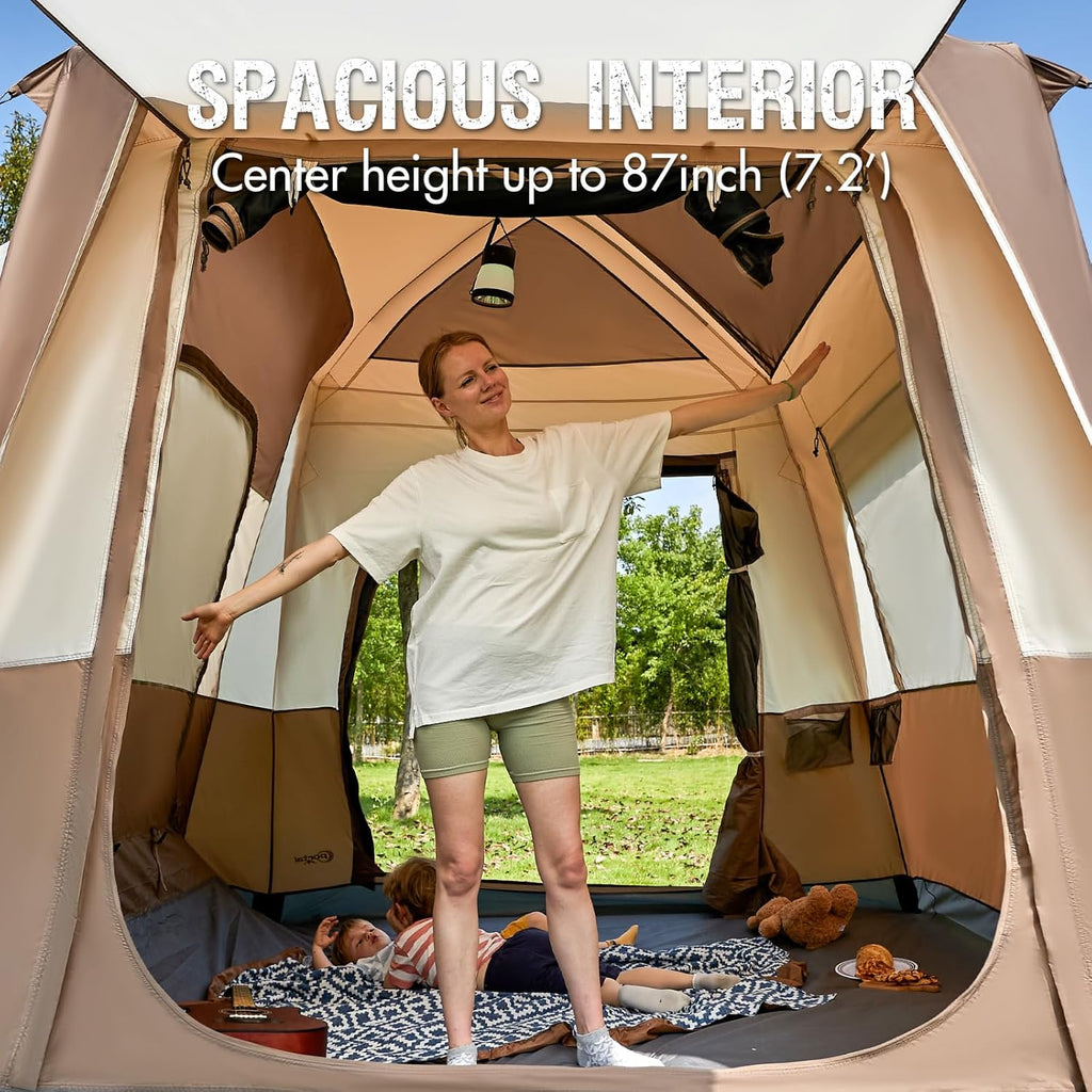 2-in-1 5 Person SUV Tent with Porch F5354