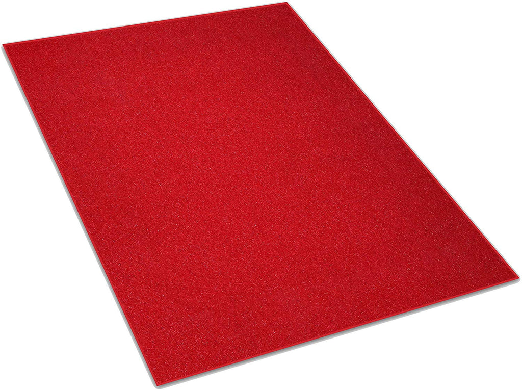 Red 100% UV Olefin Indoor/Outdoor Area Rugs T7944