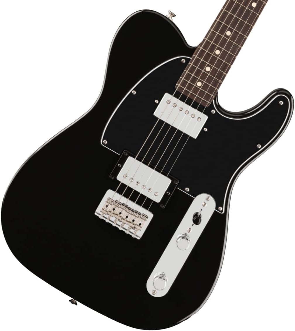 Black Electric Guitar with Rosewood Fingerboard A402
