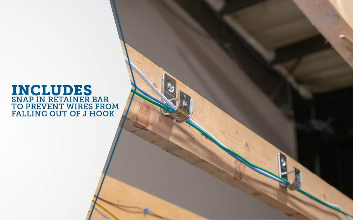 6 Cable Support J-Hook O911