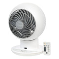 White Compact Oscillating Circulator Fan with Remote D7345