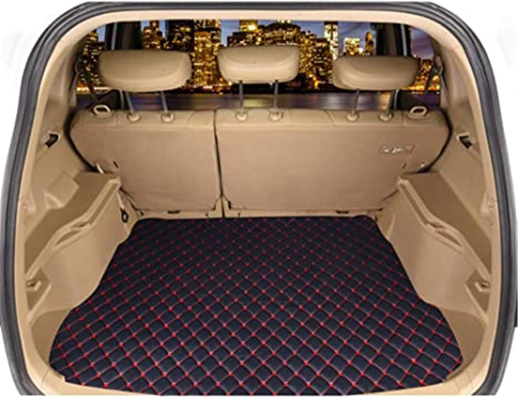 Purple Leather Full Car Floor Mats with Cargo Mat N695024