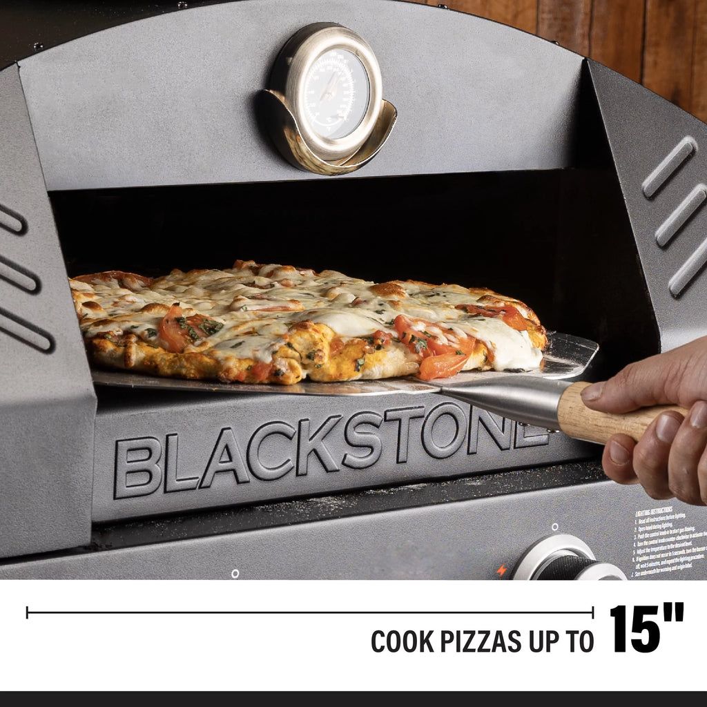Tabletop Propane Pizza Oven with Two 15 Cordierite Stones R1753