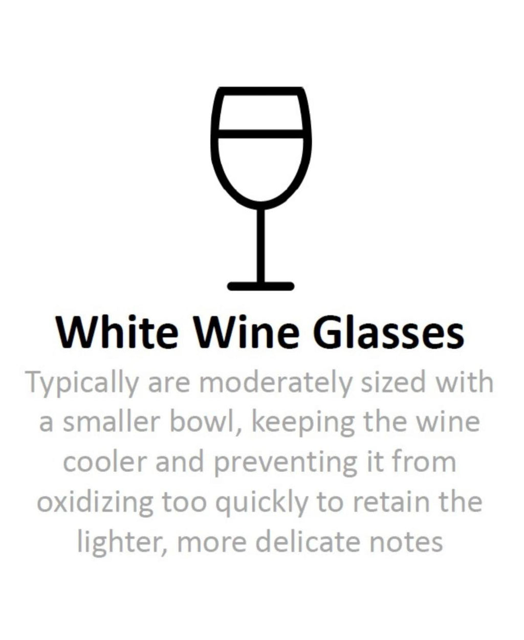 Set of 4 White Wine Glasses P696808