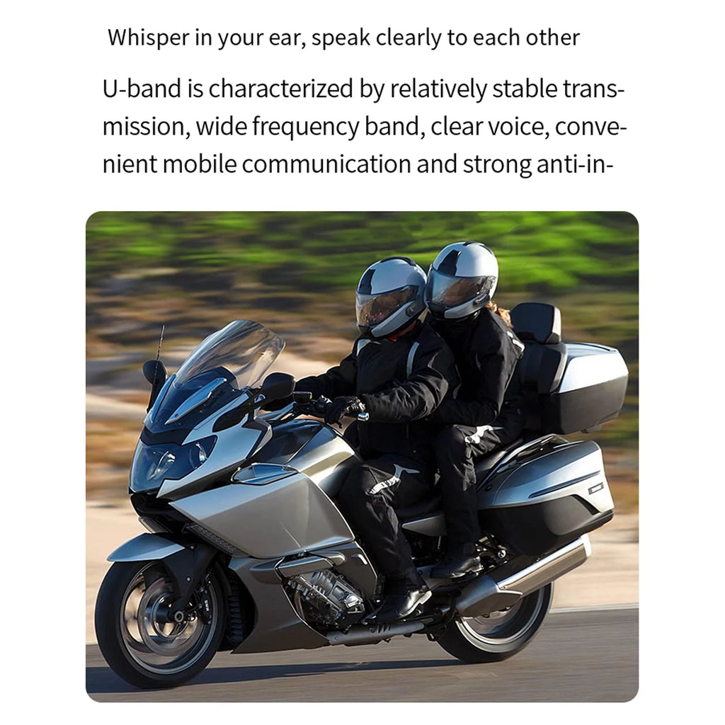 Waterproof Motorcycle BT Intercom Helmet BT Headset X944