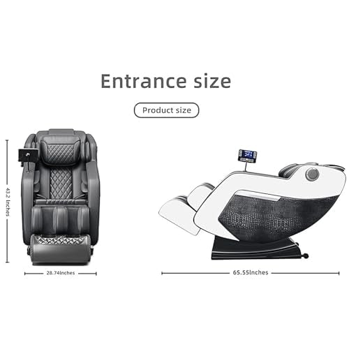 Full Body Zero Gravity Shiatsu Massage Chair Recliner with Heat V69999