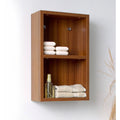 Teak Bathroom Linen Side Cabinet F122