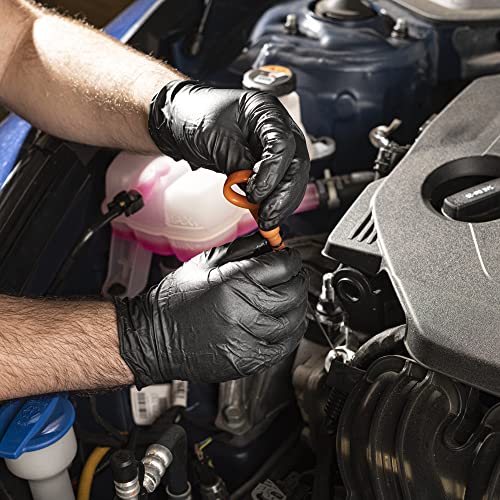 Black Nitrile Disposable Gloves W15278