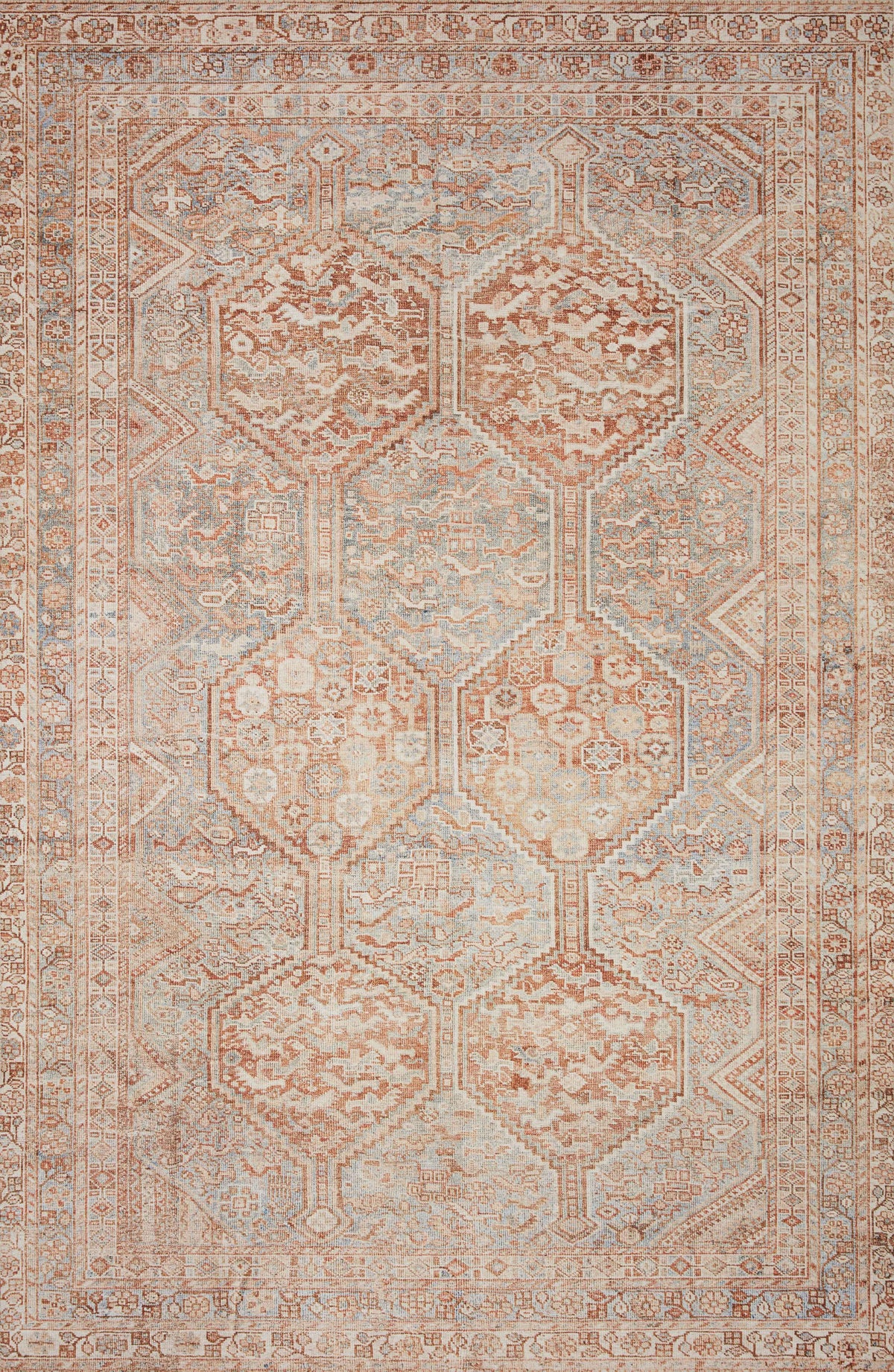 Tangerine Mist Rug 2'6 x 12'0 C7319