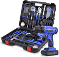 108 Piece Power Tool Combo Kit with 16.8V Cordless Drill G17634
