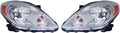 Headlight Assembly Pair for Nissan Versa Sedan 2012-2014 O997