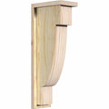 Alpine Rough Sawn Corbel with Backplate, Douglas Fir R248