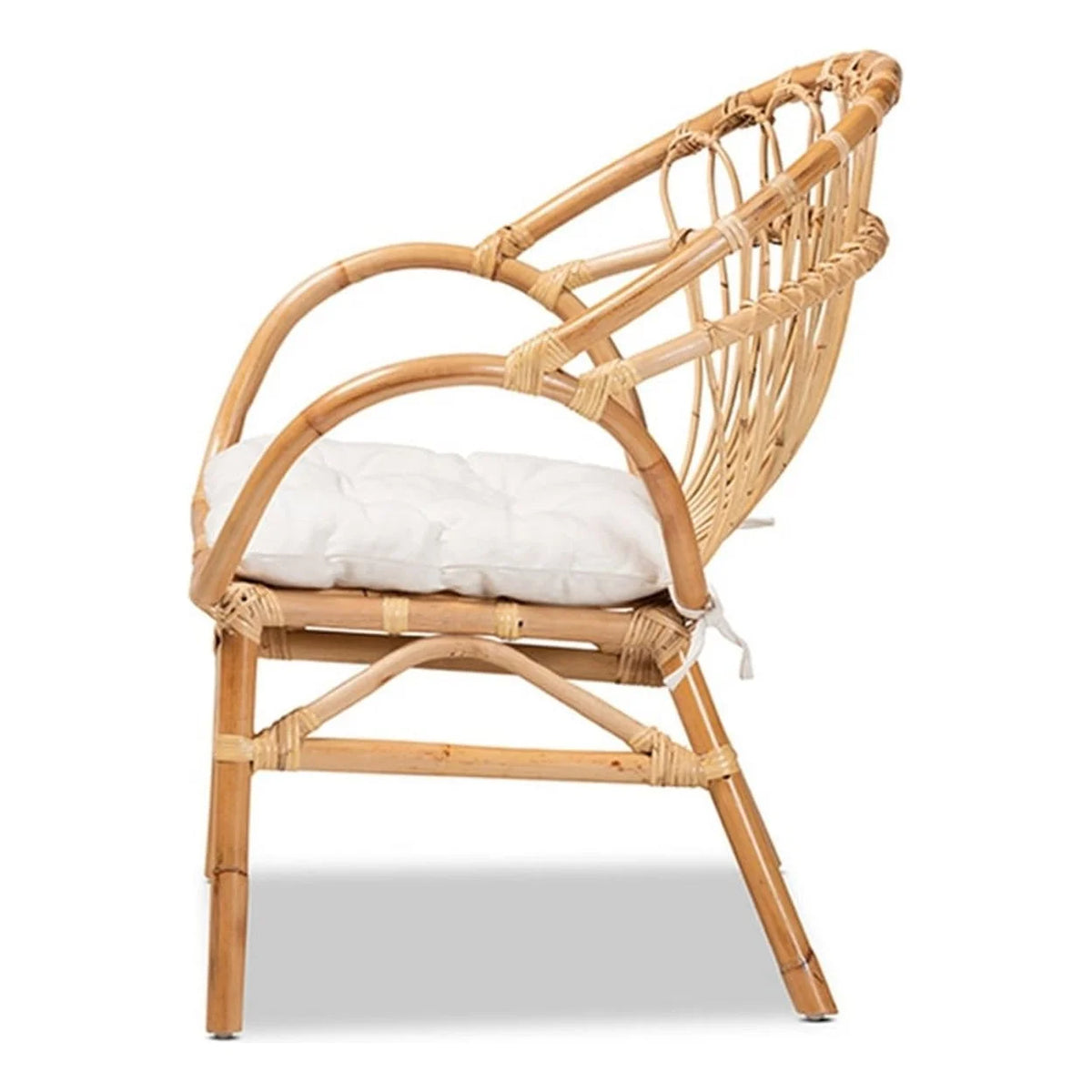 Natural Brown Rattan Dining Chair M34841