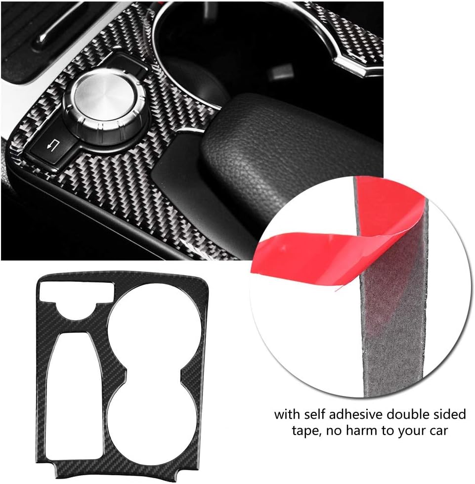 Carbon Fiber Multimedia Handrest Panel Cover Trim U18486
