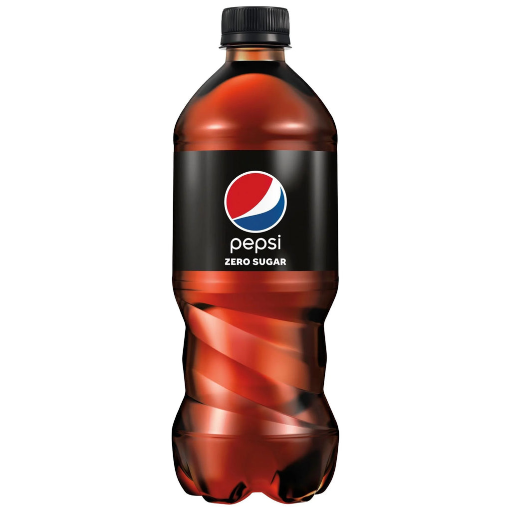 Zero Sugar Soda 20oz Bottles, Quantity of 16 D94677