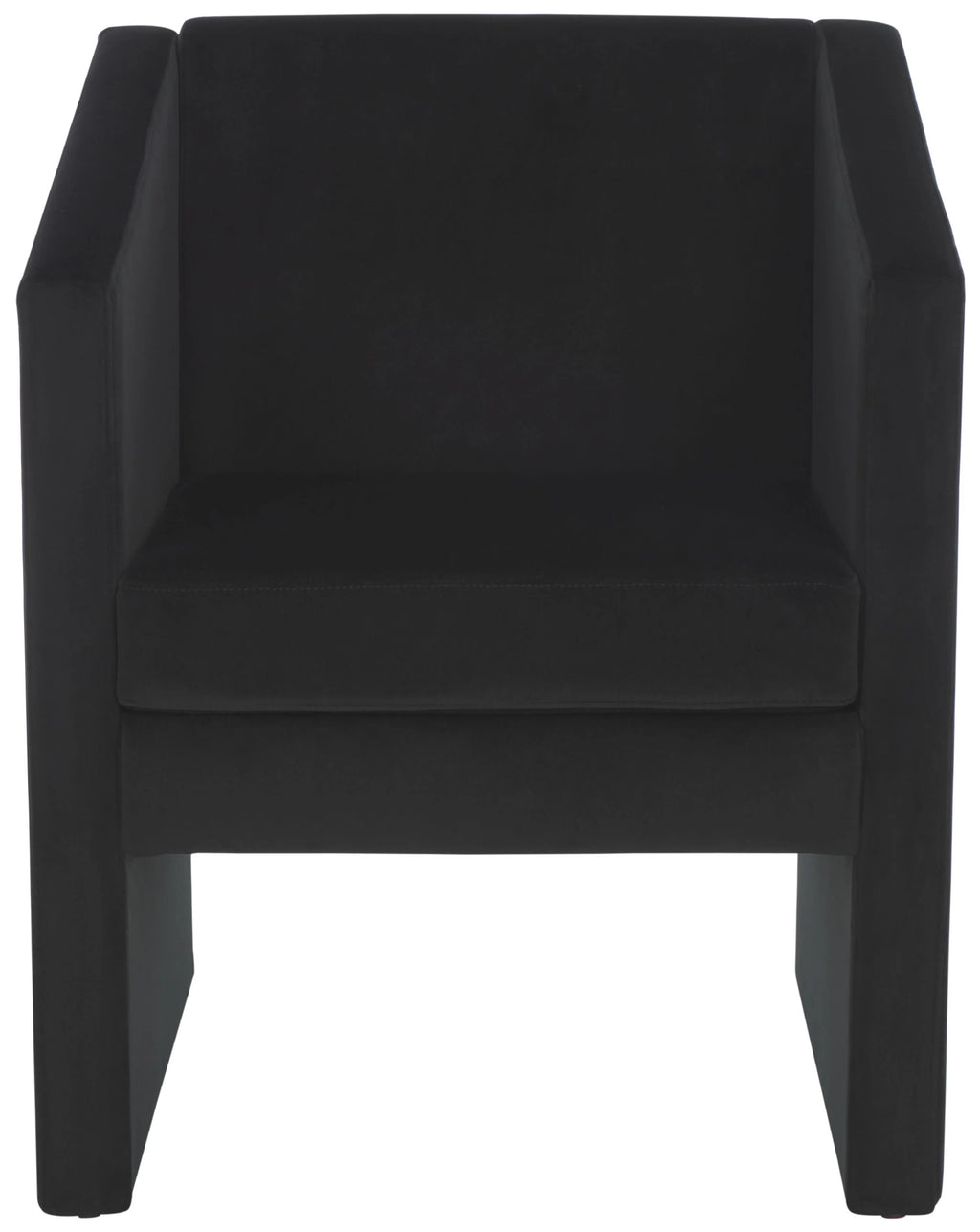 Black Velvet Accent Chairs T939374