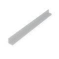 Satin Finish Aluminum Angle Moulding, 1/2 inch x 1/2 inch x 1/8 inch, 48 inch Lengths, Pack of 3 R313