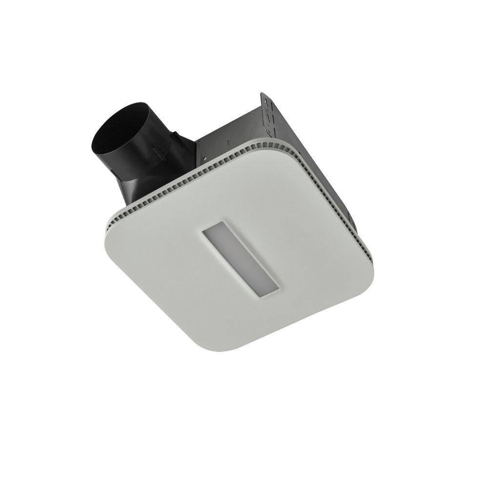 80 CFM Bathroom Exhaust Fan with LED Clean Cover E995335