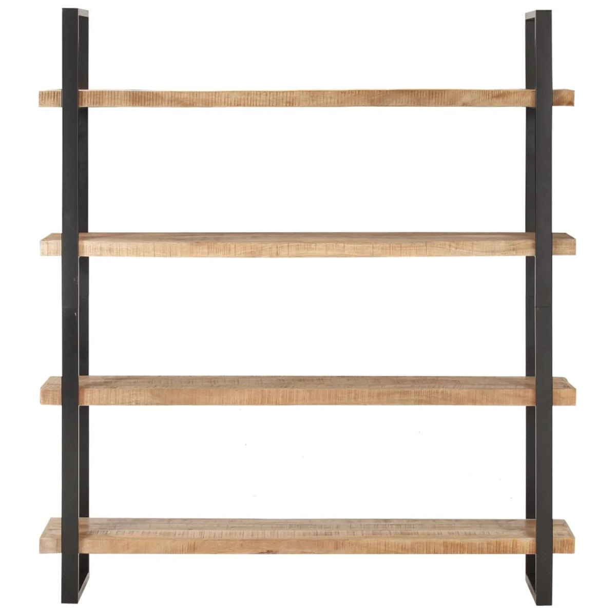 4-Tier Rough Mango Wood Bookcase B30098